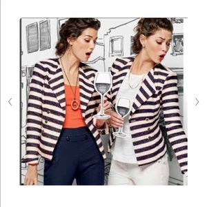 Cabi cruise nautical jacket size 10 NWT